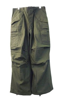 画像1: 1970's US Military "M-65" Field Pants DEAD STOCK-one wash　size w ~32 inch (表記 SMALL - SHORT) (1)