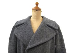 画像3: 1990's "DKNY" Mohair Wool Long Coat　Charcoal Grey　size M (表記 不明) (3)