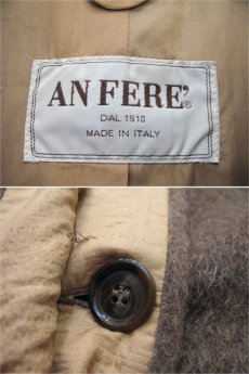 画像4: 1980's "AN FERE" Mohair Wool Long Coat -made in ITALY-　Rose Brown　size M (4)