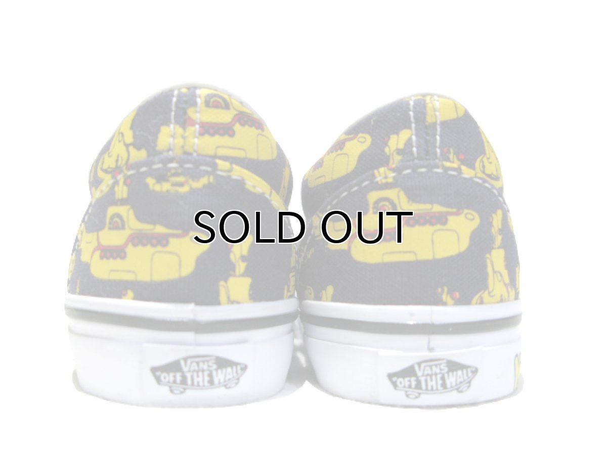 画像3: NEW VANS "The Beatles Yellow Submarine" Kids Slip-On Navy / Yellow size 6 / 6.5 / 8 / 8.5 / 9 (3)