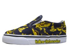 画像2: NEW VANS "The Beatles Yellow Submarine" Kids Slip-On　Navy / Yellow　size 6 / 6.5 / 8 / 8.5 / 9 (2)