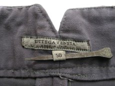 画像3: "BOTTEGA VENETA" Cotton Pique Two-Tuck WideTrousers -made in ITALY-　GREY　size w 33 inch (3)