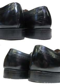 画像5: Johnston & Murphy Full Brogue Leather Shoes　BLACK　size 8.5 ( 26.5cm ) (5)