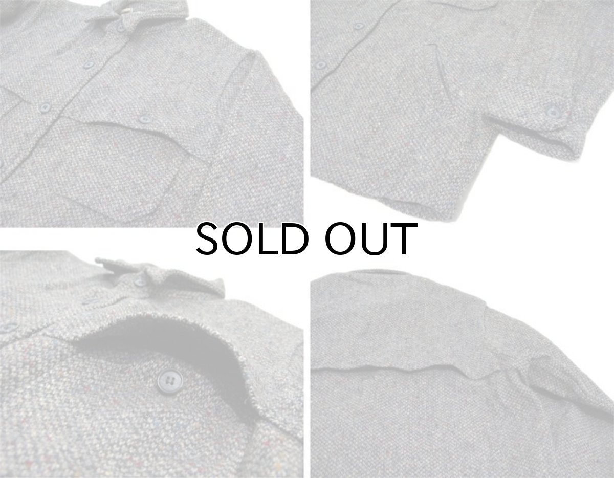 画像5: 1970's~ "Woolrich" Double Mackinaw Tweed Jacket Dead Stock -made in USA-　Mix Grey　size M - L (表記 M) (5)