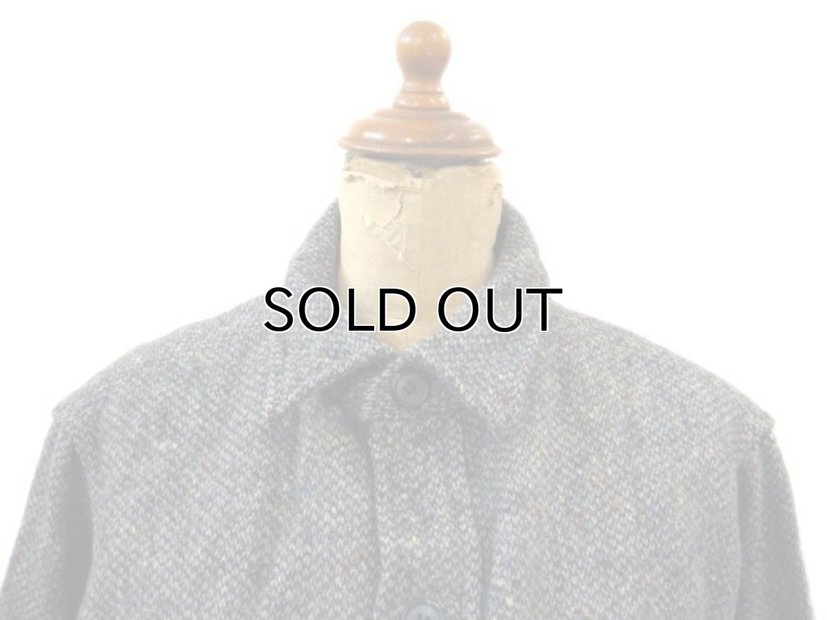 画像3: 1970's~ "Woolrich" Double Mackinaw Tweed Jacket Dead Stock -made in USA-　Mix Grey　size M - L (表記 M) (3)
