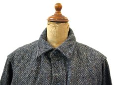 画像3: 1970's~ "Woolrich" Double Mackinaw Tweed Jacket Dead Stock -made in USA-　Mix Grey　size M - L (表記 M) (3)