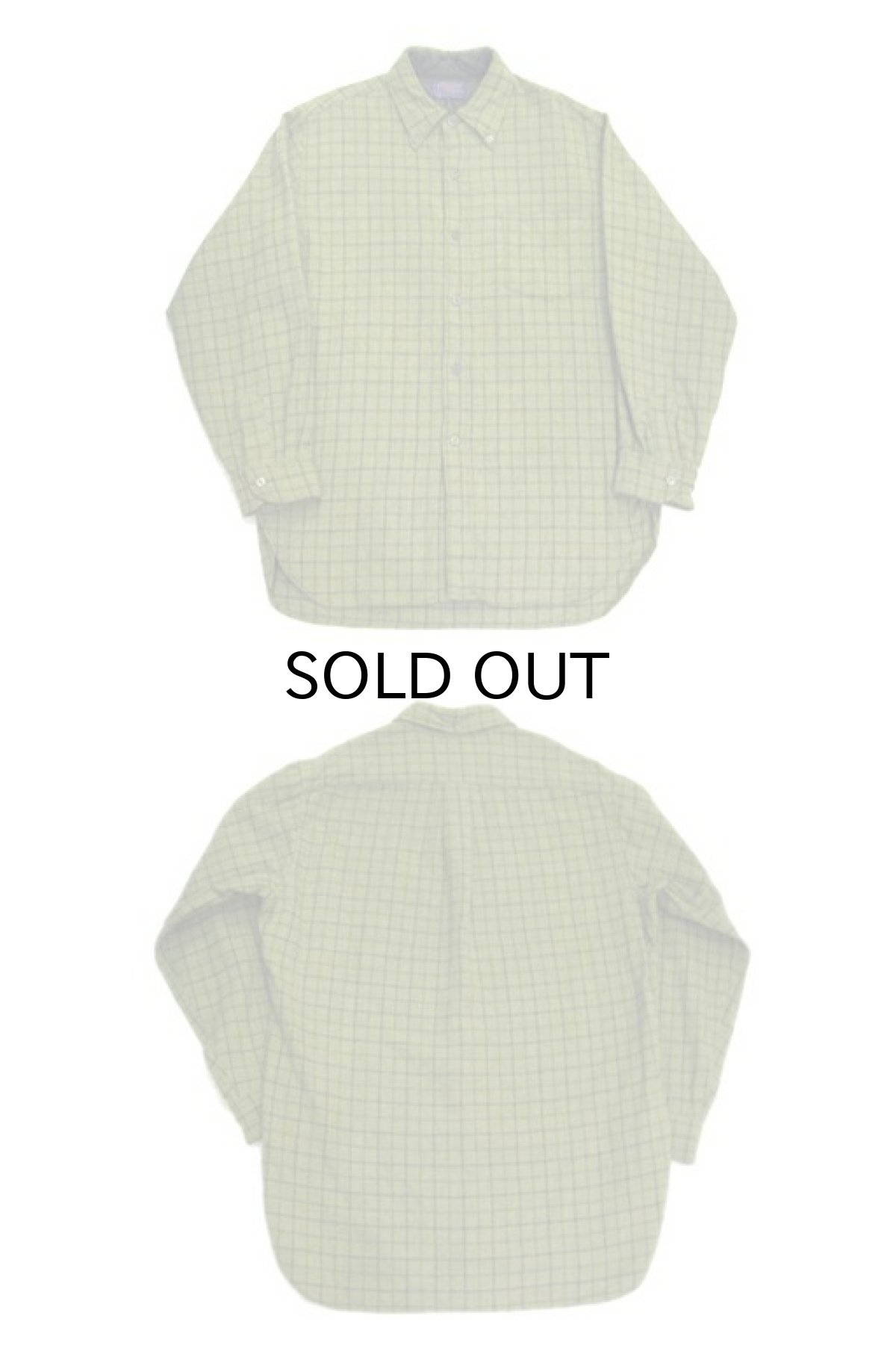 画像5: 1960's "Pendleton" L/S Wool B/D Shirts　GREEN　size L (表記 L) (5)