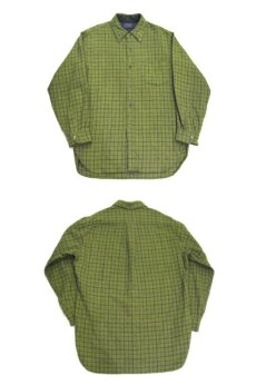 画像5: 1960's "Pendleton" L/S Wool B/D Shirts　GREEN　size L (表記 L) (5)