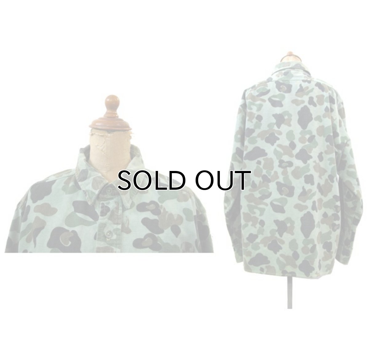 画像2: 1980's "Woolrich" L/S Flannel Shirts　Camouflage　size M - L (表記 不明) (2)