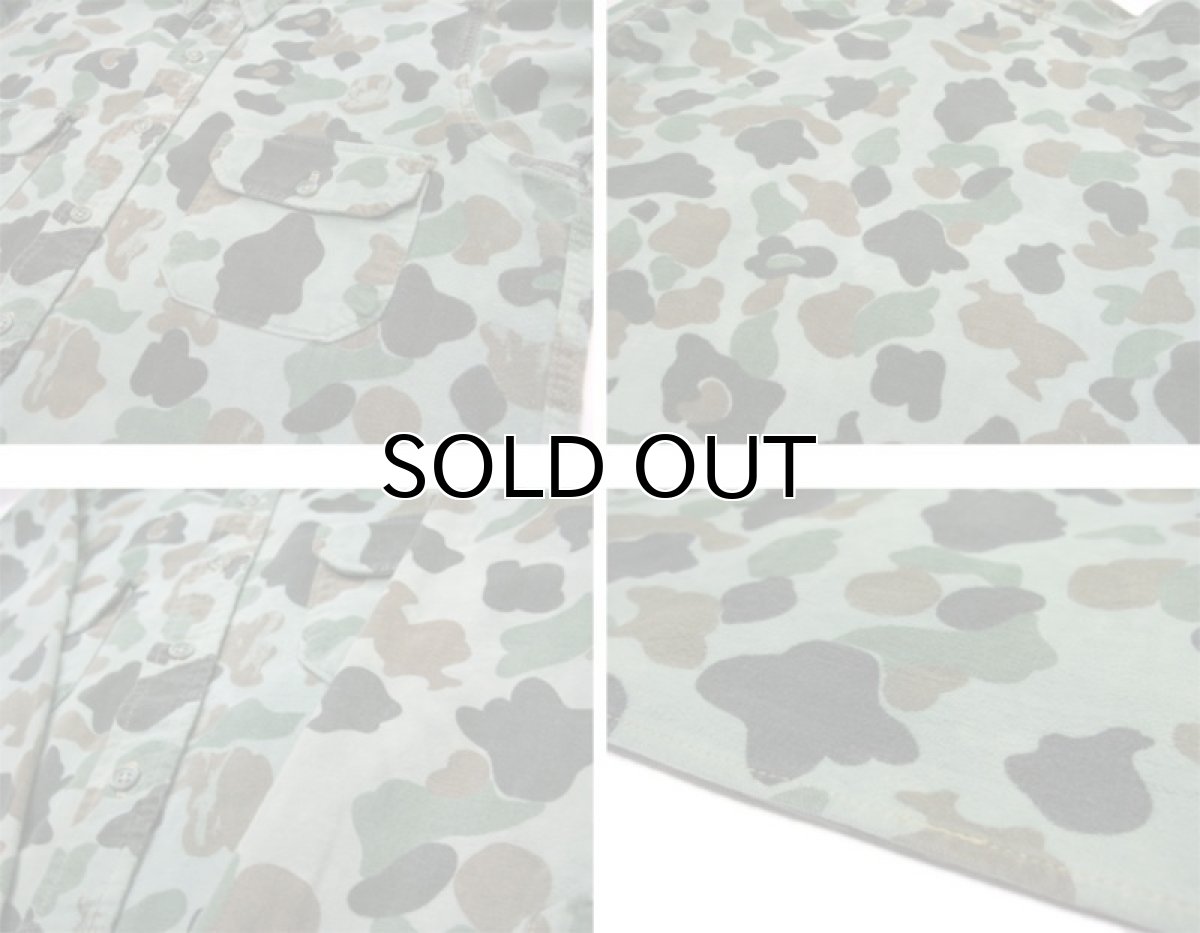 画像5: 1980's "Woolrich" L/S Flannel Shirts　Camouflage　size M - L (表記 不明) (5)