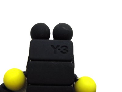 画像2: Y-3 YOHJI YAMAMOTO "Frog" Keychain　color : Black / Yellow