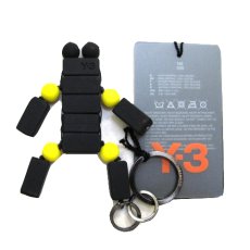 画像1: Y-3 YOHJI YAMAMOTO "Frog" Keychain　color : Black / Yellow (1)