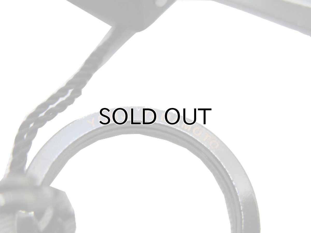 画像3: Y-3 YOHJI YAMAMOTO "Frog" Keychain color : Black / Yellow (3)