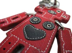 画像4: PRADA "Robot" Keychain　color : Red (4)