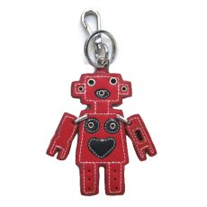 画像2: PRADA "Robot" Keychain　color : Red (2)