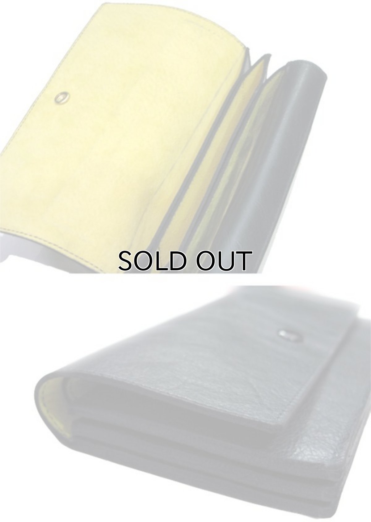 画像5: "JUTTA NEUMANN" Leather Wallet "the Waiter's Wallet"  color : Patagonia / Yellow 長財布 (5)