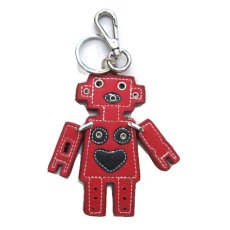 画像1: PRADA "Robot" Keychain　color : Red (1)