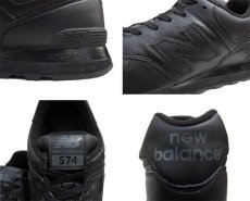 画像5: New Balance 574 Running Shoes　BLACK　size 11 1/2 (29.5 cm) (5)