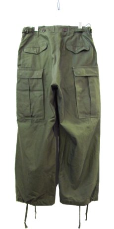 画像2: 1950's US Military "M-1951" Field Pants   size w ~33.5 inch (表記 SMALL - REGULAR) (2)