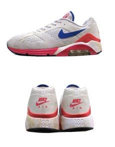 画像2: NIKE "AIR 180" Running Sneaker　White / Pink / Blue　size 9.5 (27.5 cm) (2)