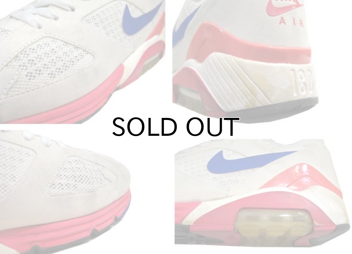 画像4: NIKE "AIR 180" Running Sneaker　White / Pink / Blue　size 9.5 (27.5 cm) (4)