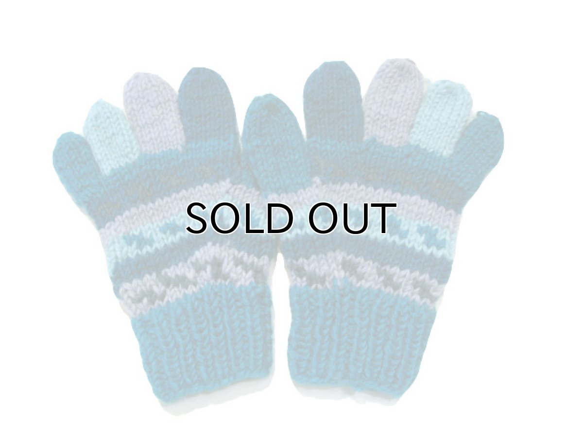 画像2: ♯3 Wool Groves color : BLUE (2)