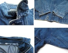 画像5: 1980's "Members Only Express" Design Denim Jacket　Blue Denim　size M (表記 M) (5)