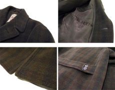 画像5: 1960's "Macintosh" Melton Wool Single Coat　OLIVE / BROWN / BLACK　size M - L (表記 不明) (5)