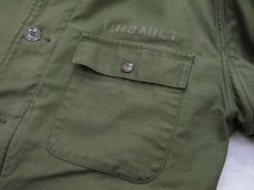 画像2: 1980's U.S.Military A-2 Deck Jacket　OLIVE　size (Small 34 - 36) (2)