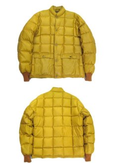 画像2: 1980's "Eddie Bauer" Stand Collar Goose Down Jacket　Mustard　size M (表記 不明) (2)