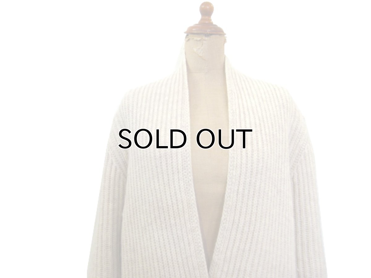 画像5: 1980's~ "L.L.Bean" Shetland Wool Cardigan　NATURAL　size M - L (表記 M) (5)