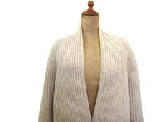 画像5: 1980's~ "L.L.Bean" Shetland Wool Cardigan　NATURAL　size M - L (表記 M) (5)