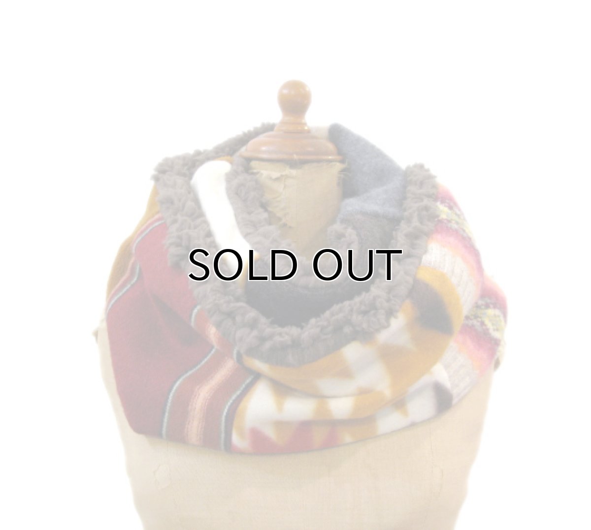 画像2: #2  Note and Pen "remake" OLD KNIT SNOOD (2)