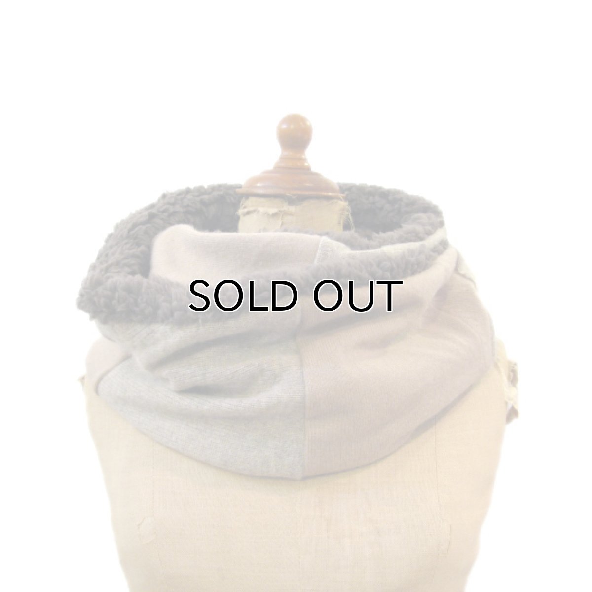 画像2: #1  Note and Pen "remake" OLD CASHMERE SNOOD (2)