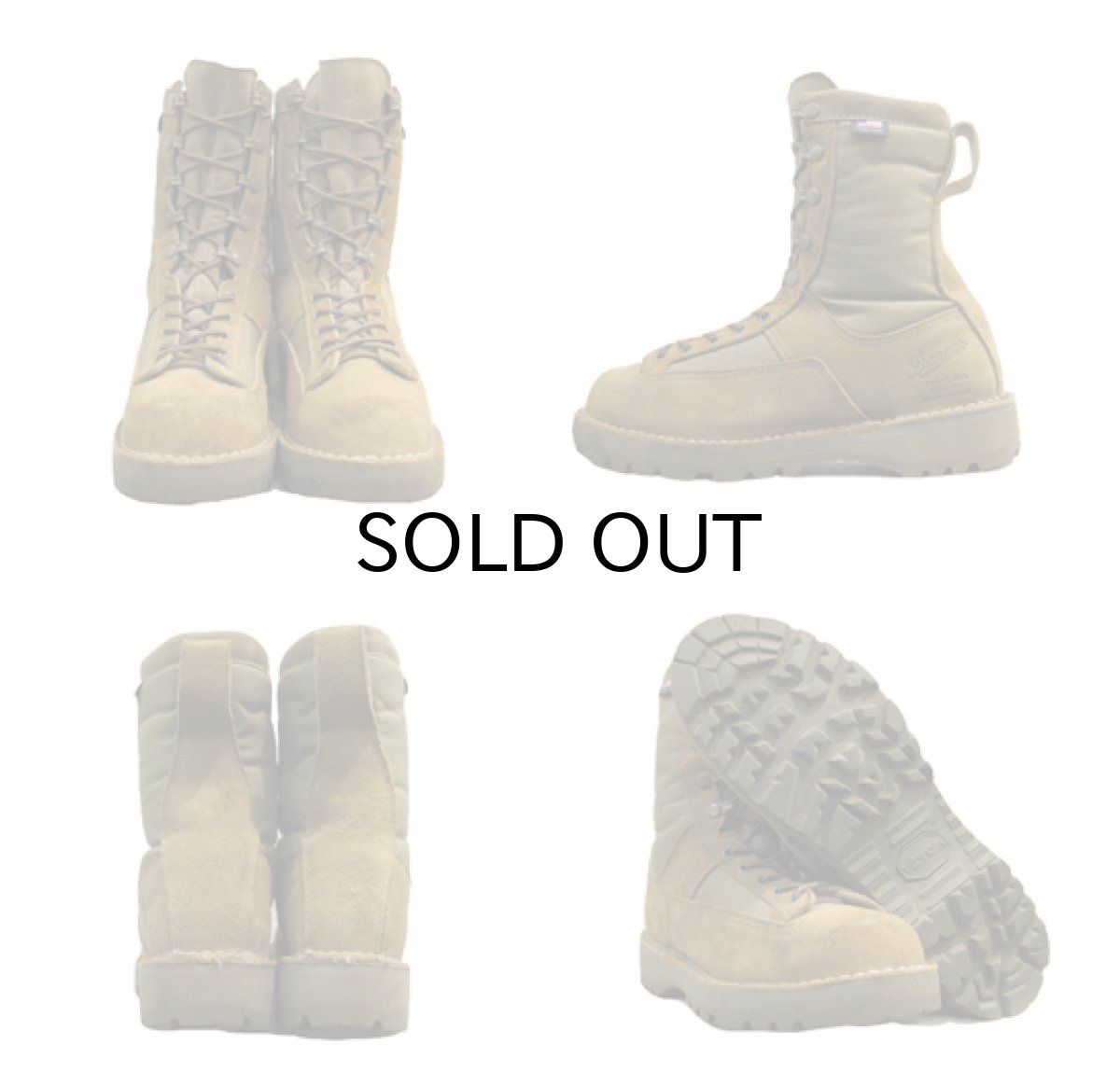 画像2: Danner "DESERT ACADIA" 8 inch Boots -made in U.S.A-　desert Beige　size 7 (約 25 cm) (2)