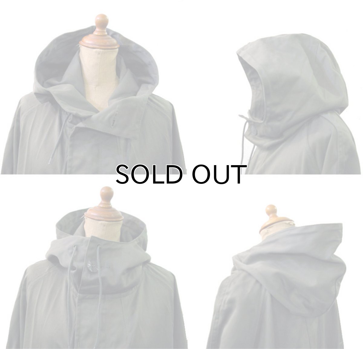 画像3: 1980's French Military M-64 Parka Coat　DEAD STOCK　size M - L  (表記 86C) (3)