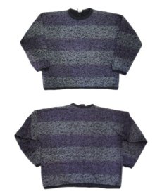 画像3: 1980's "MAUI" Sweat Shirts (総柄) -made in U.S.A- 　PURPLE　size L (表記 L) (3)
