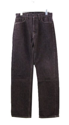 画像1: 1990's "Levi's 501 Denim Pants　あずき色　size w 29 inch (表記 29 x 30) (1)