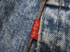 画像5: 1980's "Levi's Chemical Wash Straight Denim Pants　Blue Denim　size w 32 inch (5)