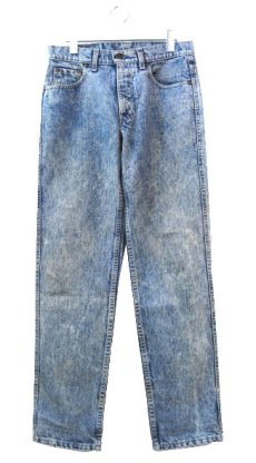 画像1: 1980's "Levi's Chemical Wash Straight Denim Pants　Blue Denim　size w 32 inch (1)