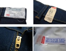 画像3: 1980's "LEVIS FOR MEN" Straight Denim Pants　Blue Denim　size w 33 inch (表記 34 x 31) (3)