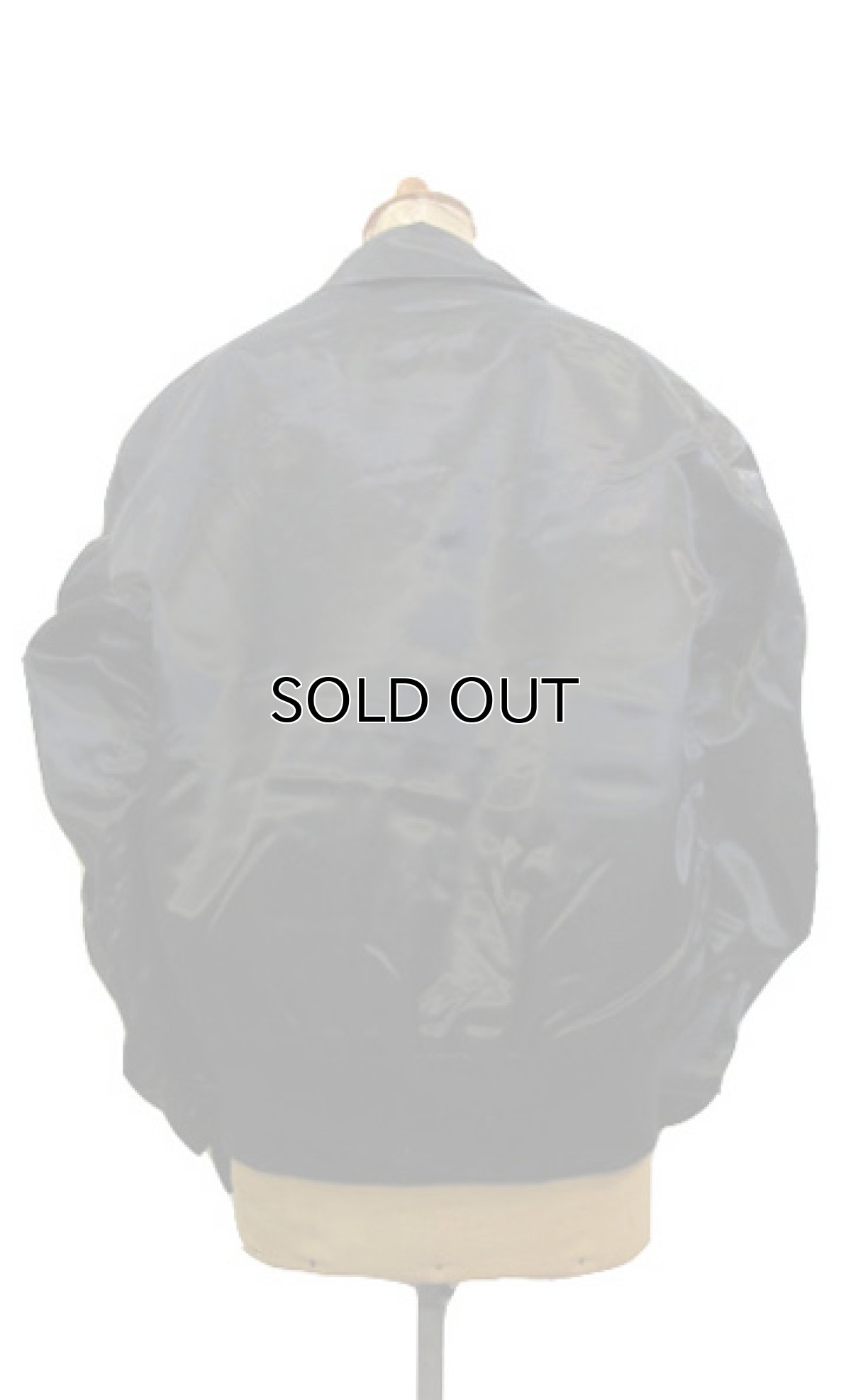 画像2: 1980's CWU 45-P Flight Jacket DEAD STOCK -made in U.S.A- BLACK size SMALL 34 - 36 (2)