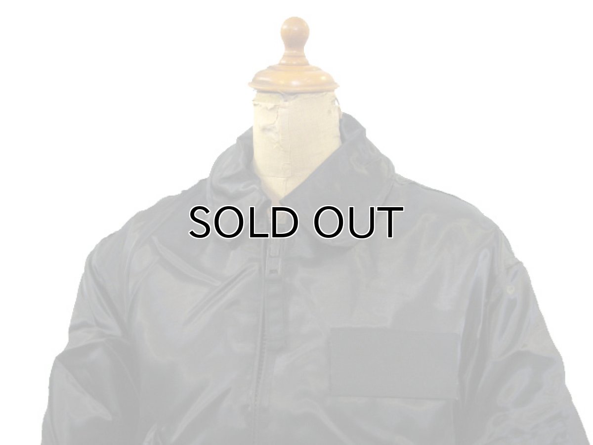 画像3: 1980's CWU 45-P Flight Jacket DEAD STOCK -made in U.S.A- BLACK size SMALL 34 - 36 (3)