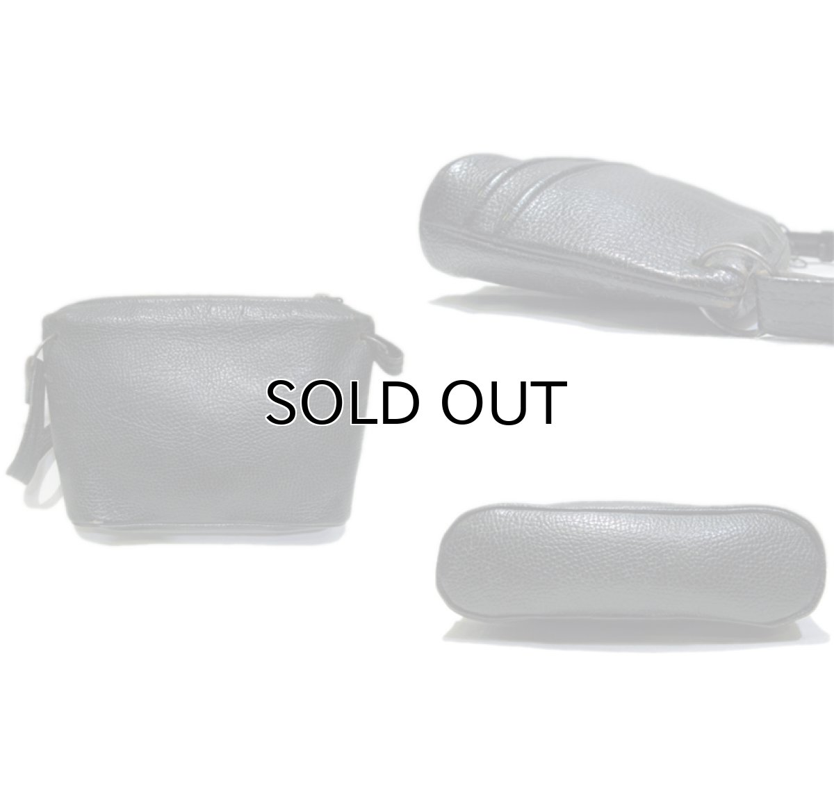 画像3: 1950's Emboss Leather Hand Bag　BLACK (3)