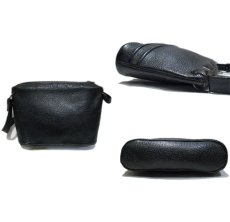 画像3: 1950's Emboss Leather Hand Bag　BLACK (3)