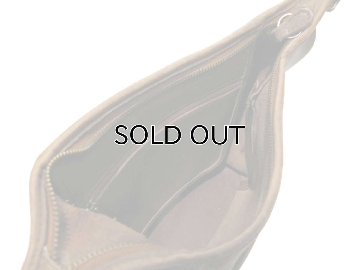 画像5: 1990's OLD Coach Leather Shoulder Bag 　BROWN (5)