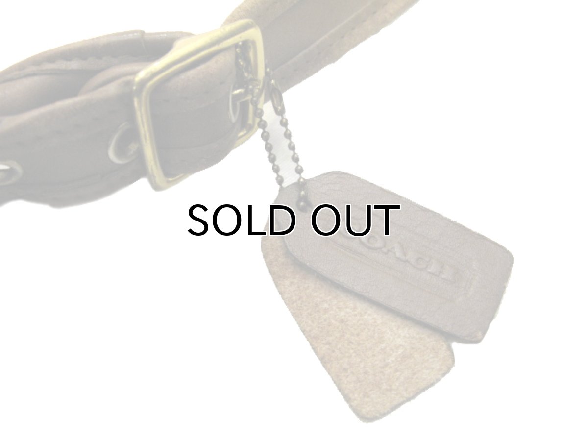 画像4: 1990's OLD Coach Leather Shoulder Bag 　BROWN (4)