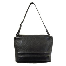 画像1: 1950's Emboss Leather Hand Bag　BLACK (1)