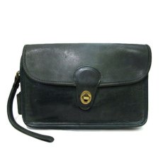 画像1: 1980-90's OLD Coach Hand Bag -made in U.S.A-　GREEN (1)