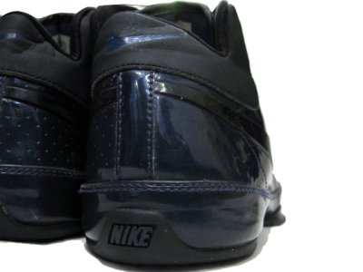 画像2: NIKE Enamel Basketball Shoes　NAVY　size 9.5 (27.5 cm)